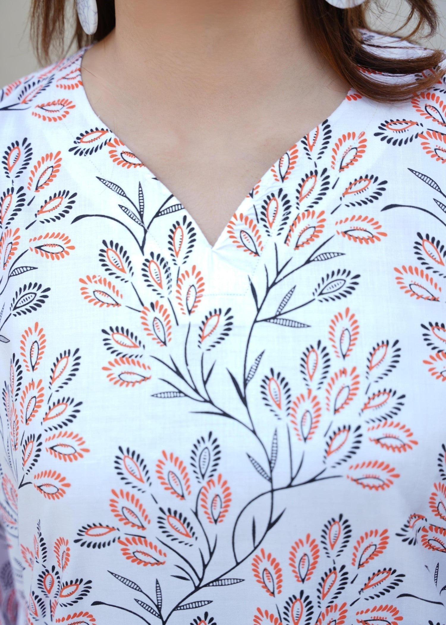 Chaudhary Arts Eden white Women 2pcs