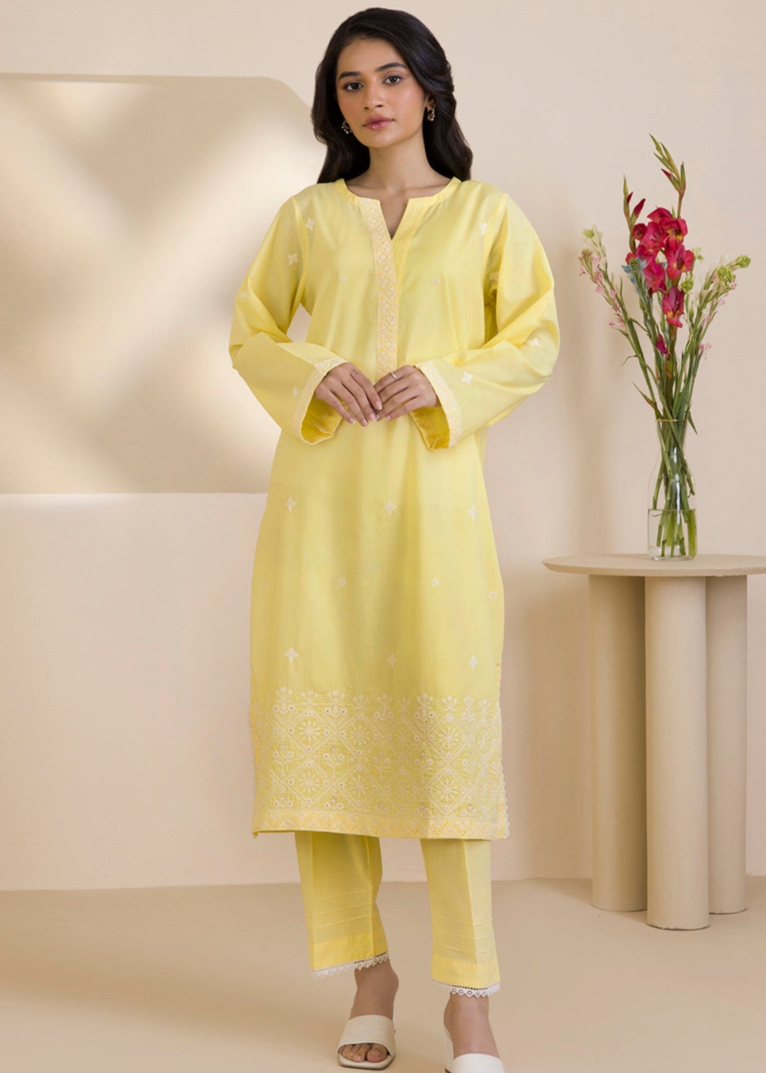 Zellbury WPS2522601 Yellow Women 2pcs