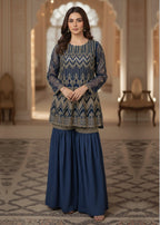 Diara Couture NYRA US 455 BLUE Women 3pcs