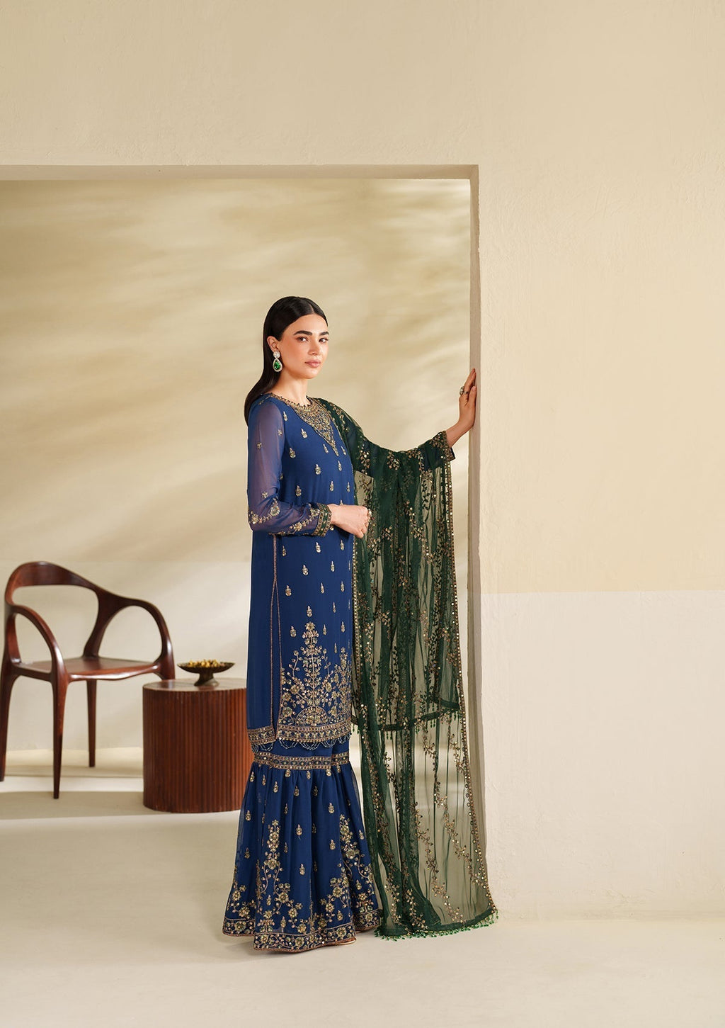 Bin Tayyab BT006528 NBL Women 3pcs