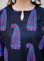 Chaudhary Arts soha black Women 2pcs