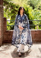 Asifa And Nabeel Dew and Dahlia Stitched Women 3pcs