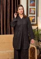 Yolo Pret Schiffli Embroidered Set Rozana S25 0019 Women 2pcs
