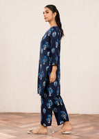 Anabya Garments Kanwal Blue Women 2pcs