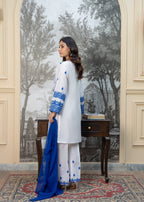 Fabric Garden Imperial White EMB Women 3pcs