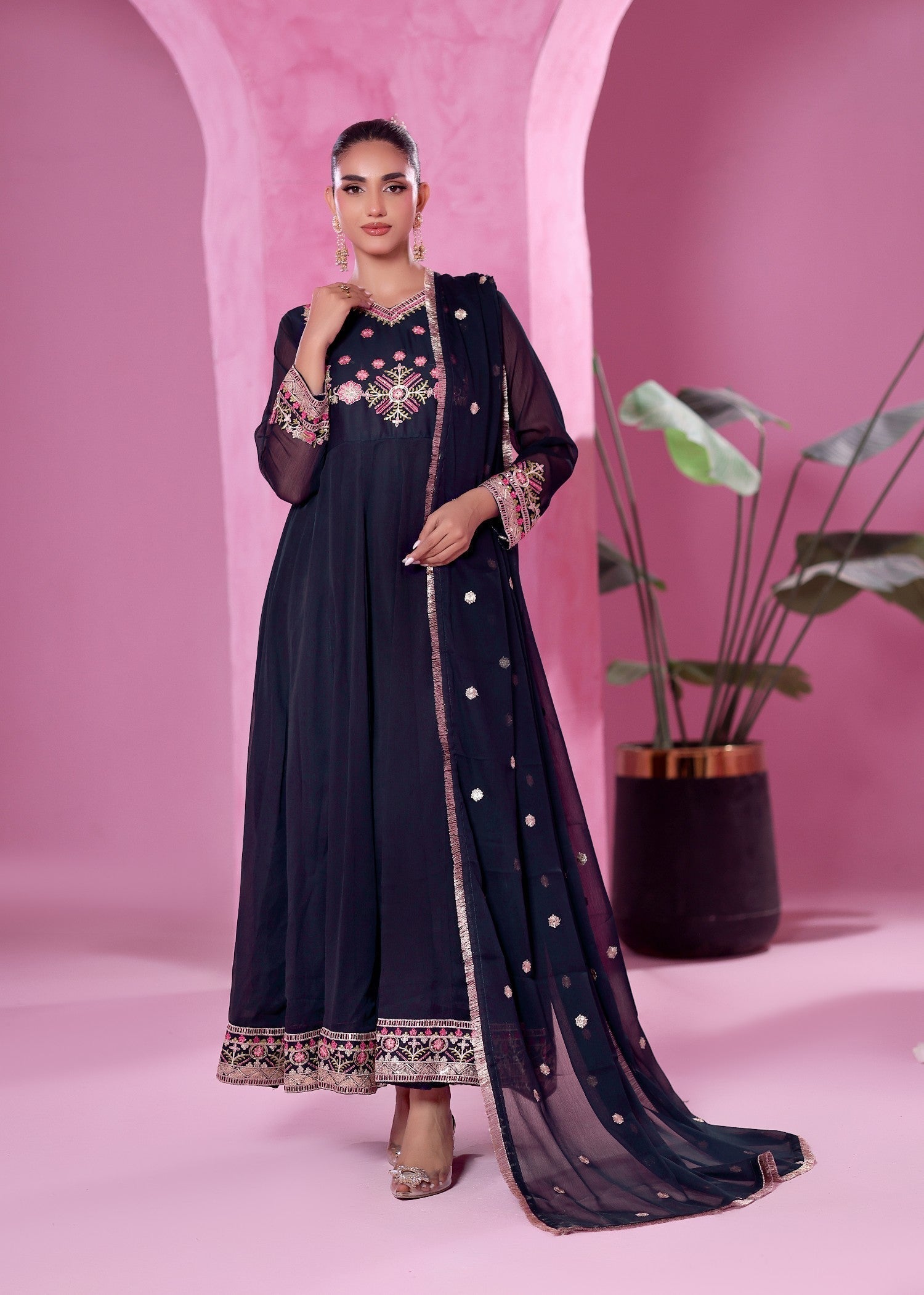 Abaan Zohan Zeenat Blue Women 3pcs