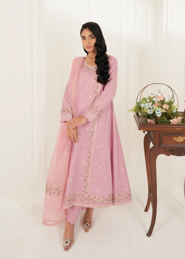 Kross Kulture Embroidered Lawn Suit 01649 Women 3pcs