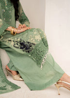 Pehnawa By Bin Akram’s Green Glory | Chiffon Women 3pcs
