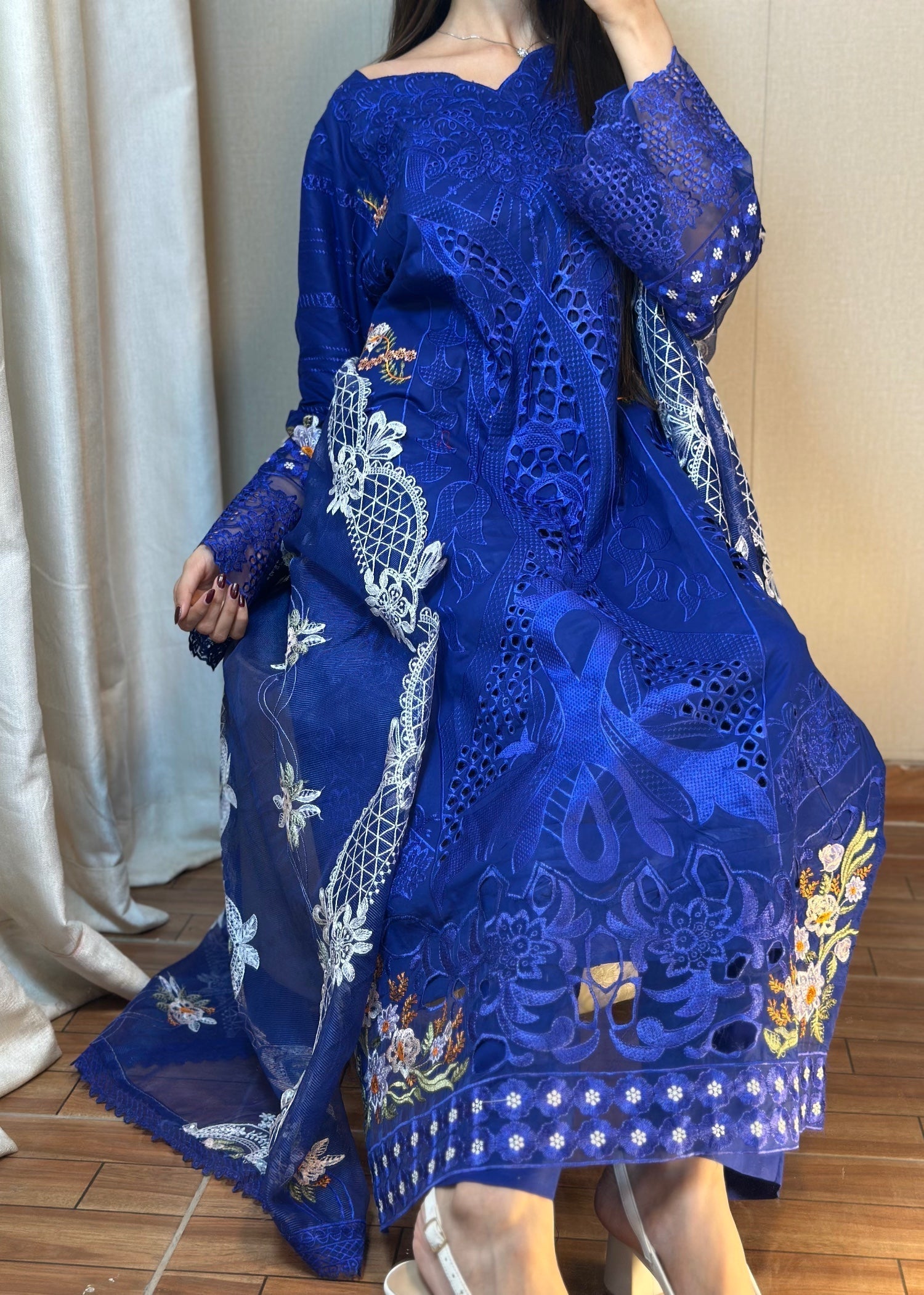 Suits By Sadia BLUE ELEGANCE Women 3pcs