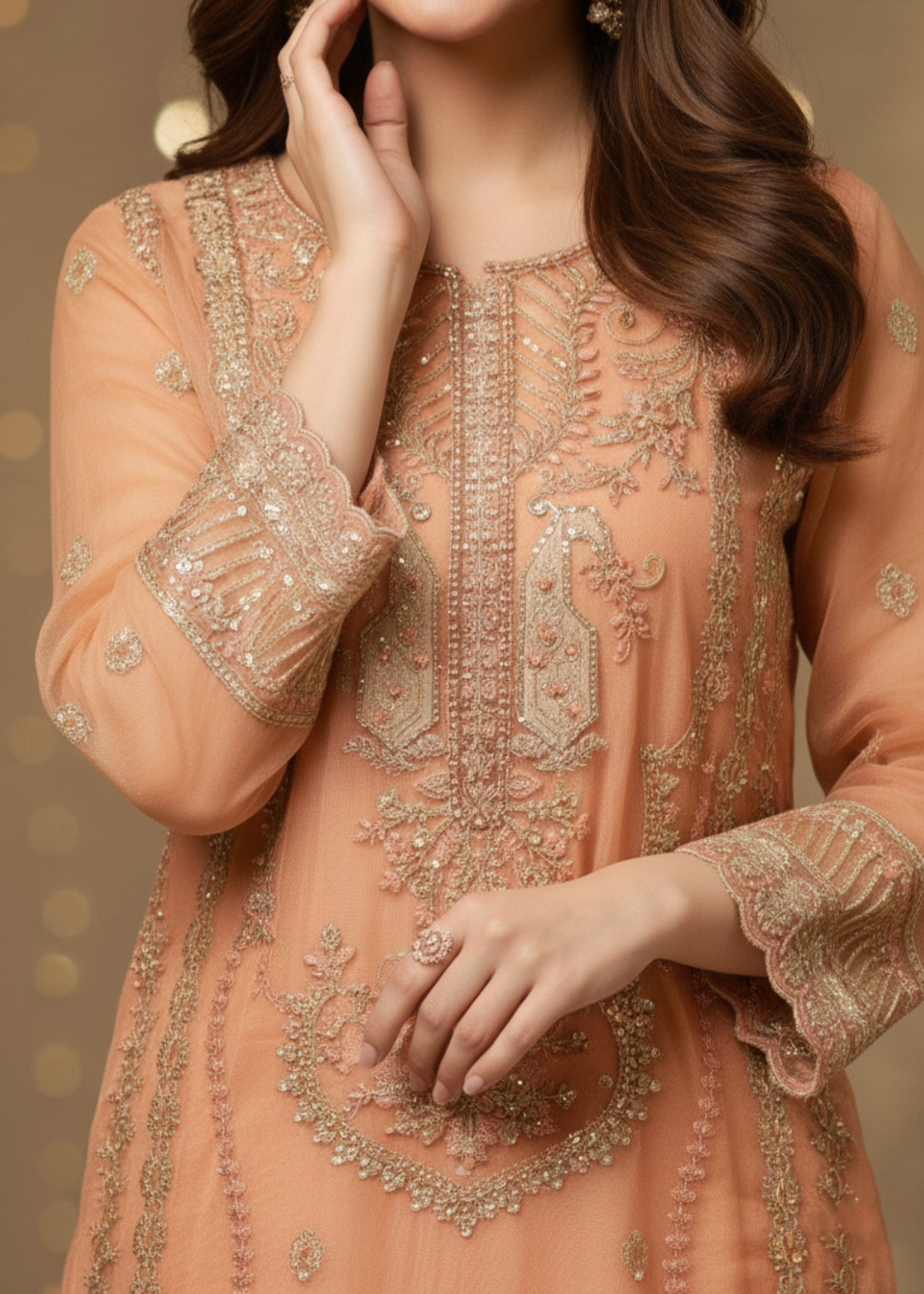 Diara Couture ABEER US 534 D. PINK Women 3pcs