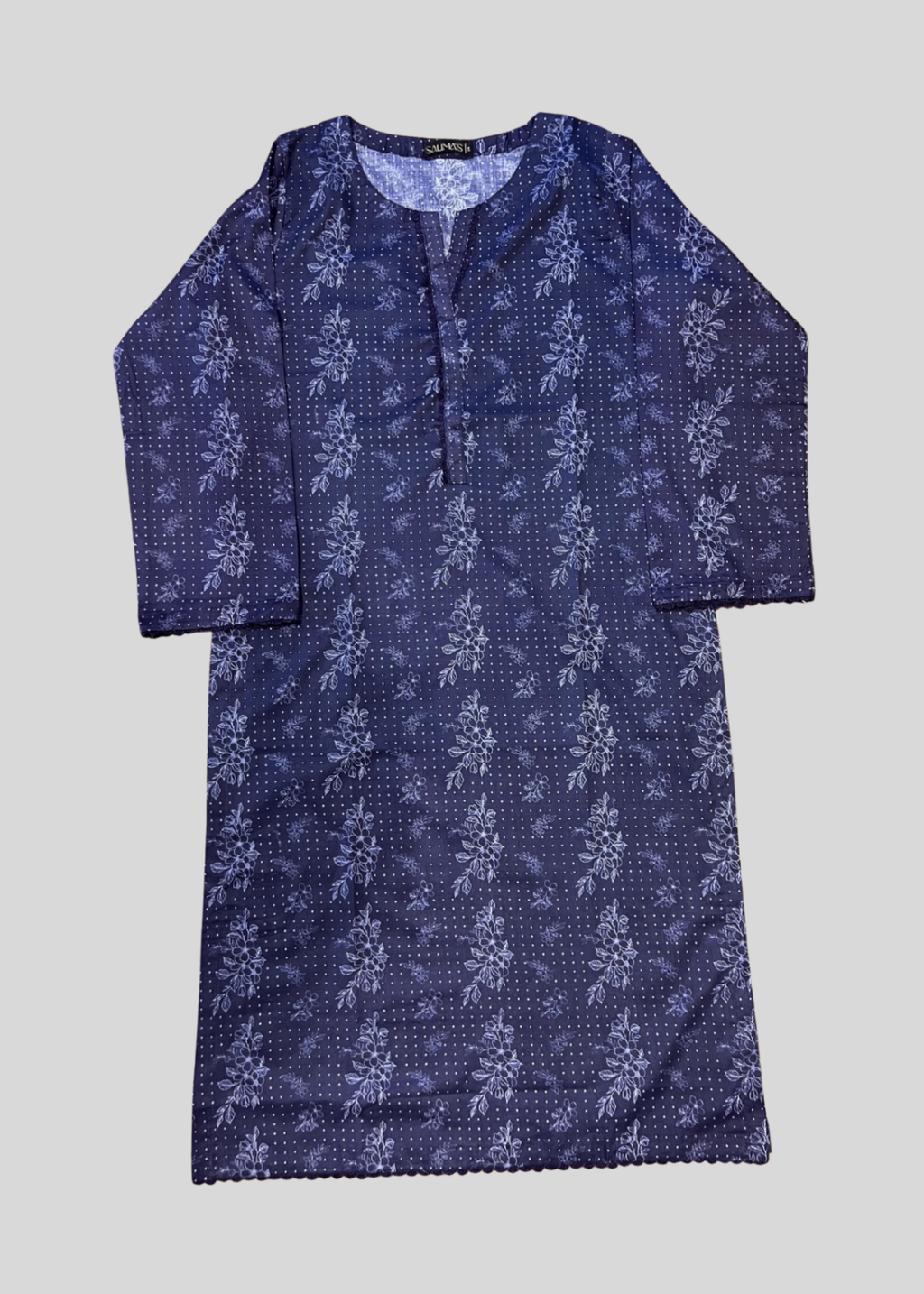 Salimas Lawn Stitched Suit – Midnight Petal Grace Women 2pcs