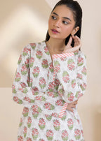 Zellbury WPS2511797 White Women 1pcs