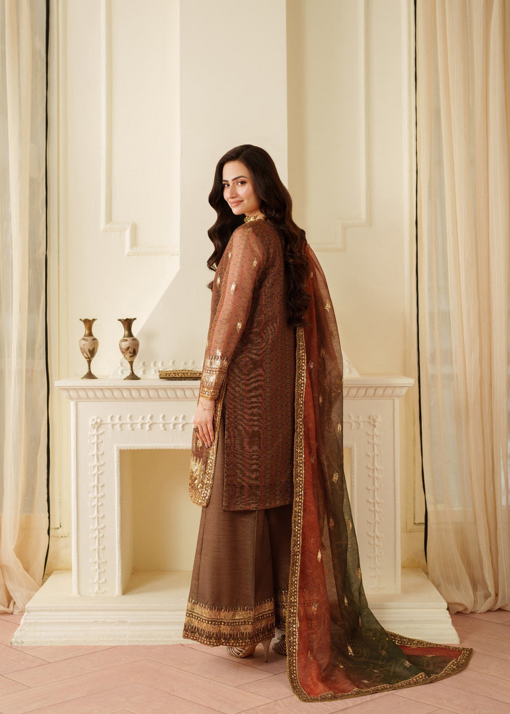 Mohagni LD 04 STITCHED I UNSTITCHED Women 4pcs