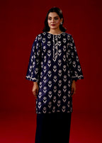 Zeenat & Zoha Navy Glow Women 2pcs