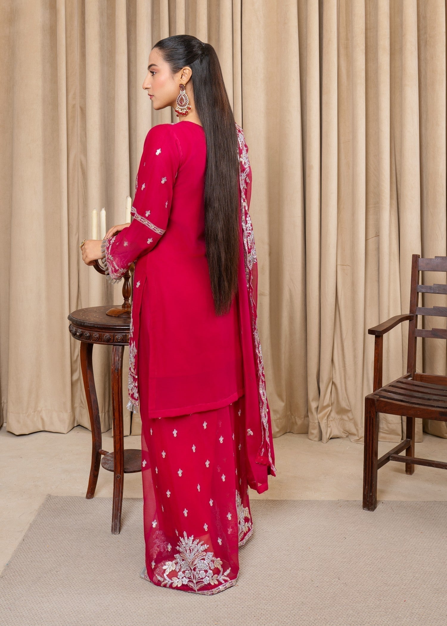 Four Season Boutique AFSHEEN HOTPINK Women 3pcs