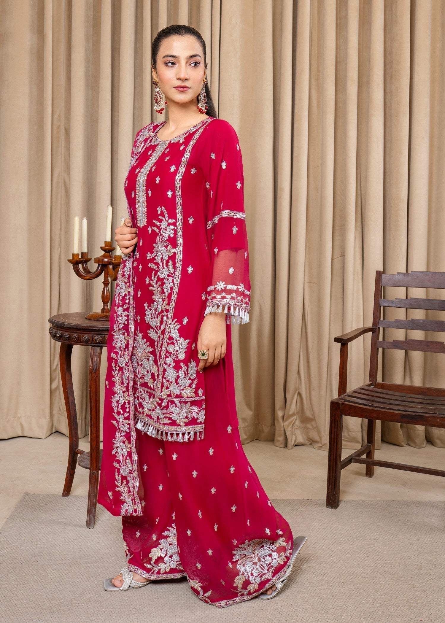 Four Season Boutique AFSHEEN HOTPINK Women 3pcs