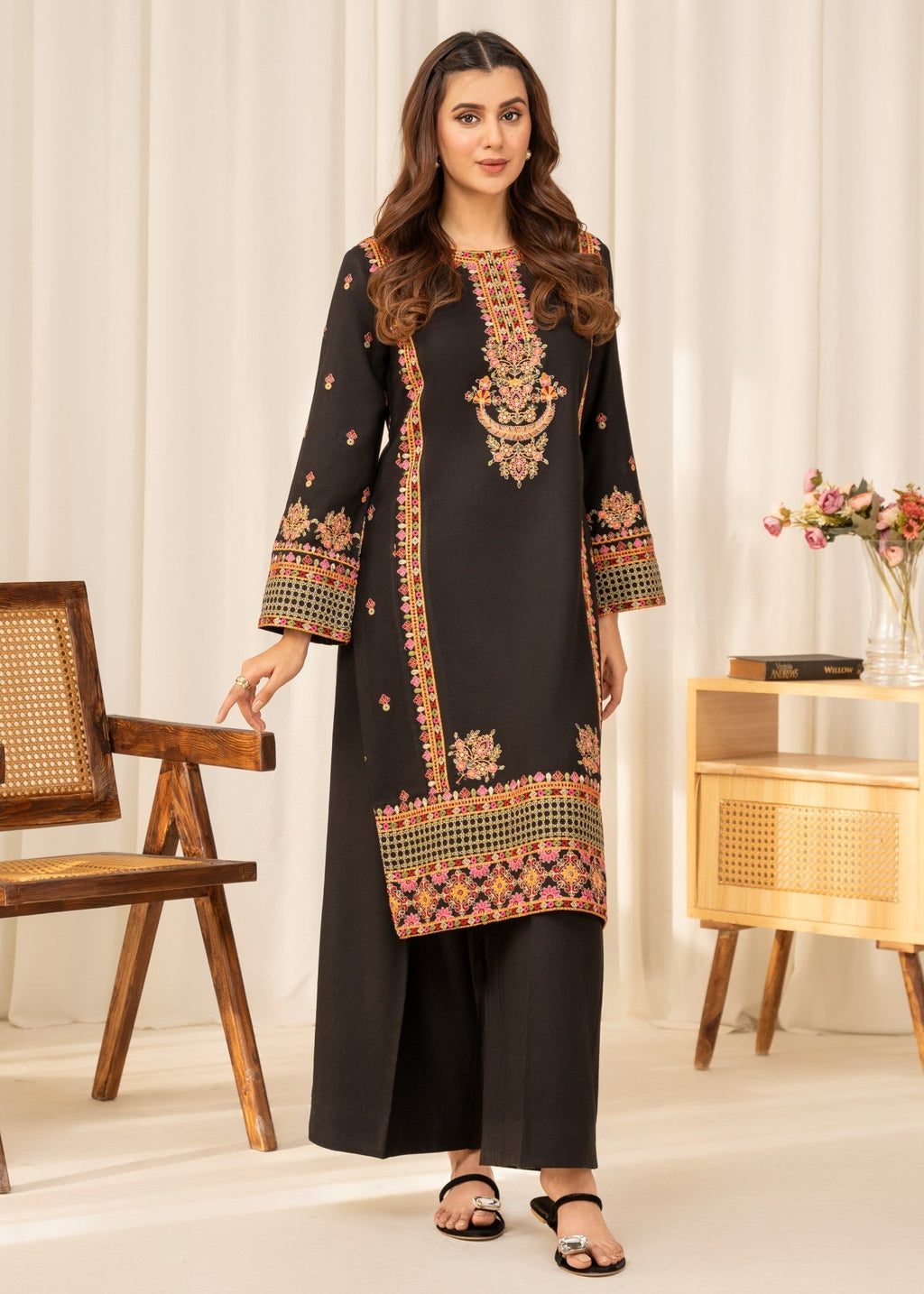 Sahibas By Mirza Dilruba Black Women 2pcs