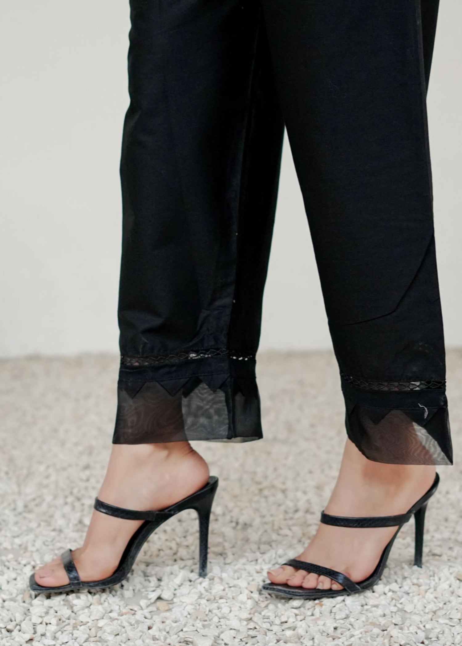 Tng (The Next Generation) Trouser | Bareezay | Black Women 1pcs