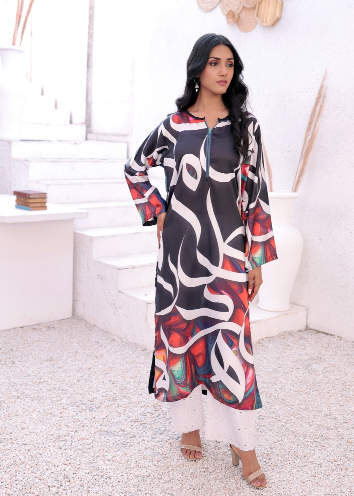 Tng (The Next Generation) Gulzaar Shirt | Crepe Women 1pcs