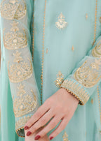 Ayesha Closet surtaal pastel green Women 3pcs