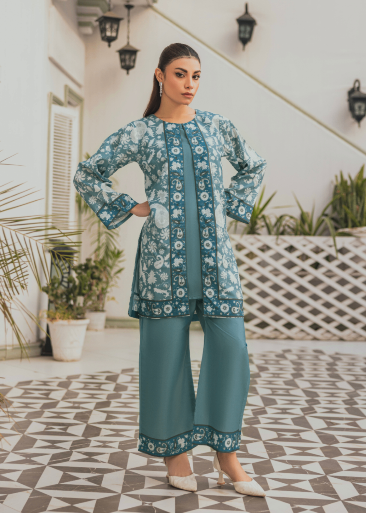 Taranjan Azure Glam Women 3pcs