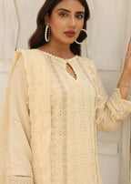 Umer Aayan CREAM BONITA Women 3pcs