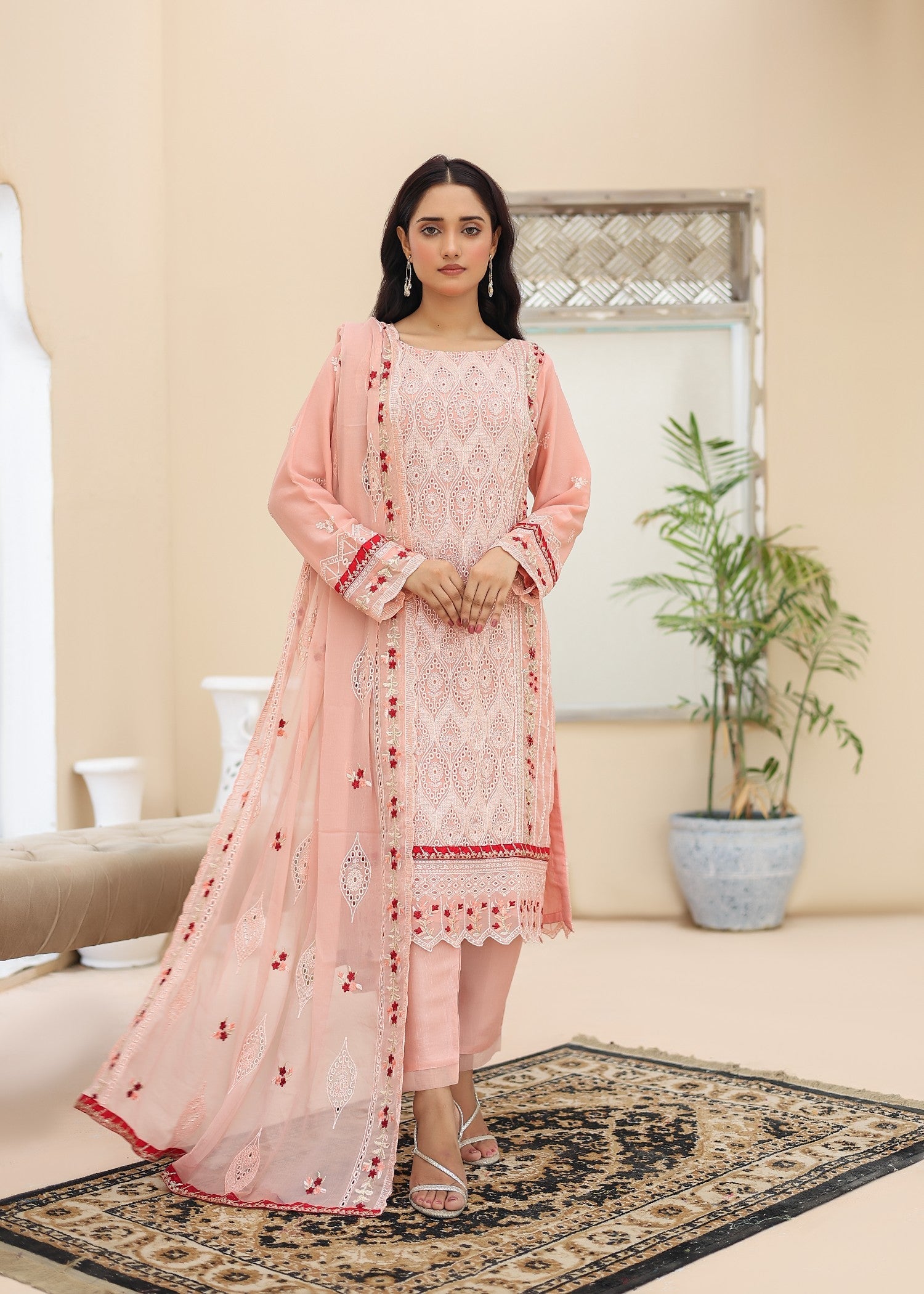 Umer Aayan PEACH BONITA Women 3pcs