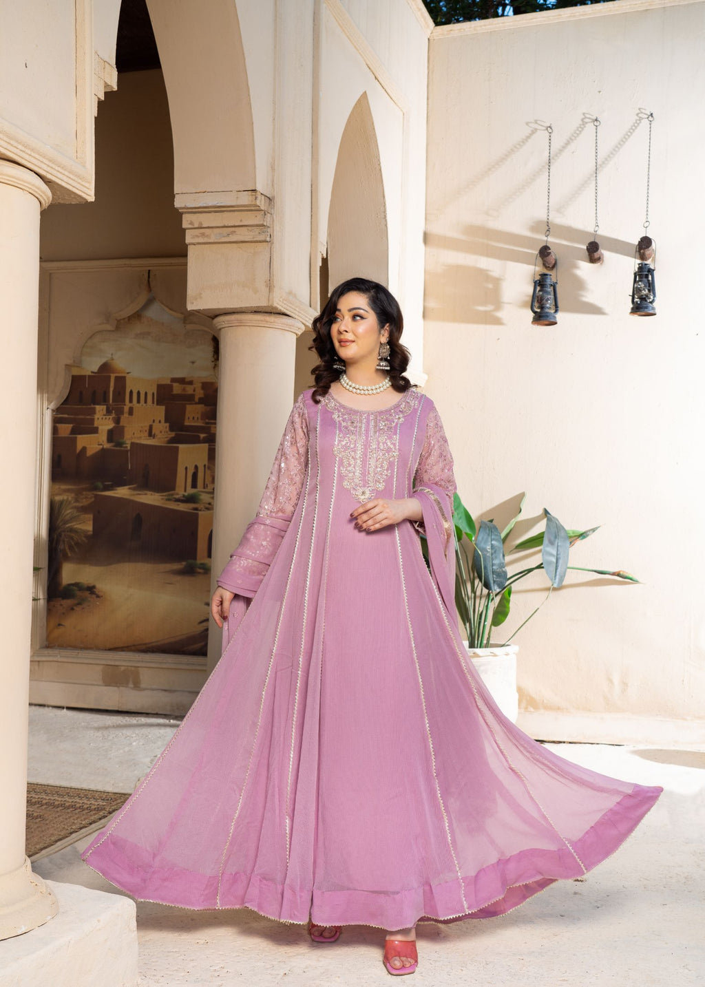 Alsiyab Raani Lilac Women 3pcs