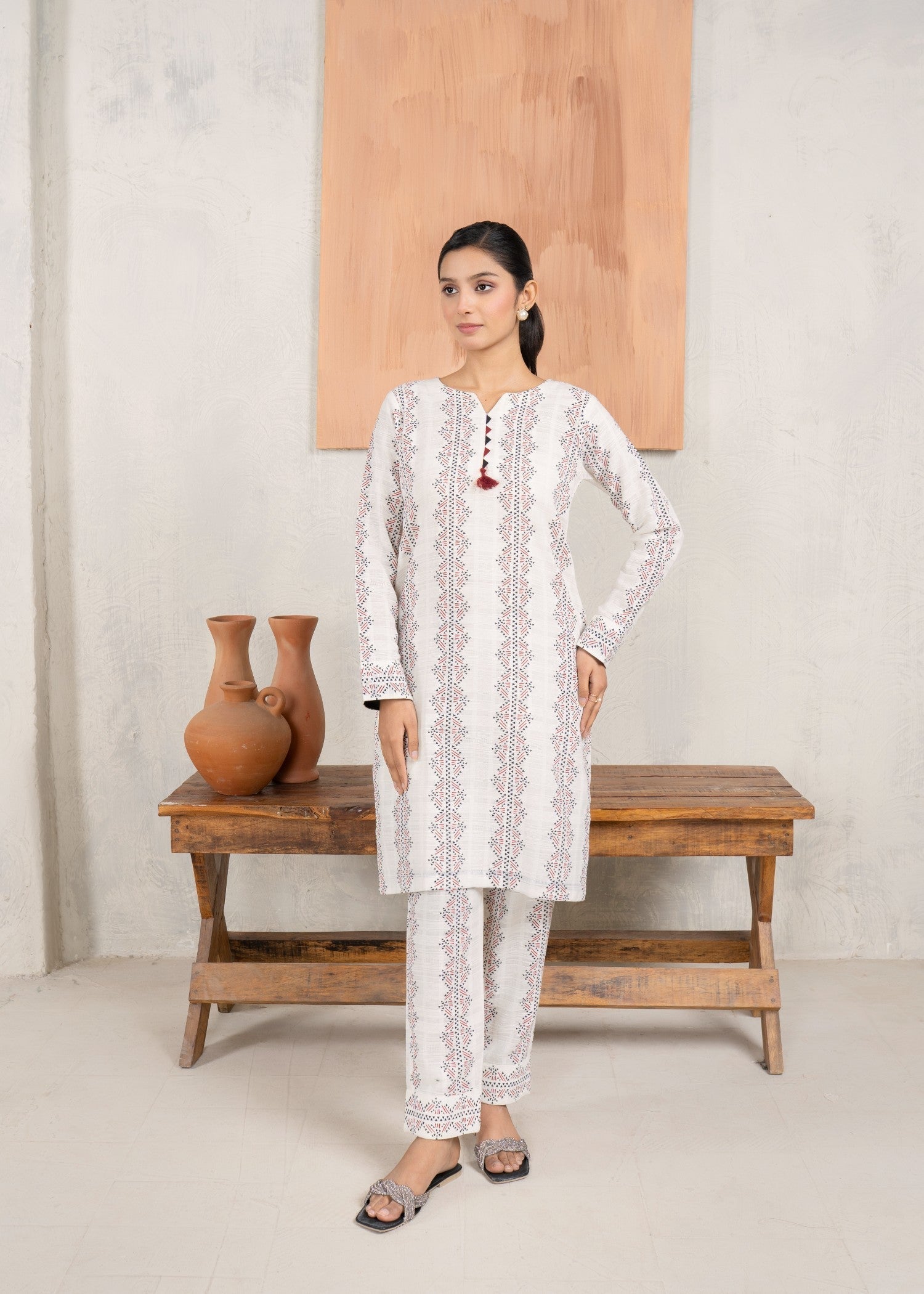 Ahlam By Safa Textile Resolve Co Ord Set Women 2pcs