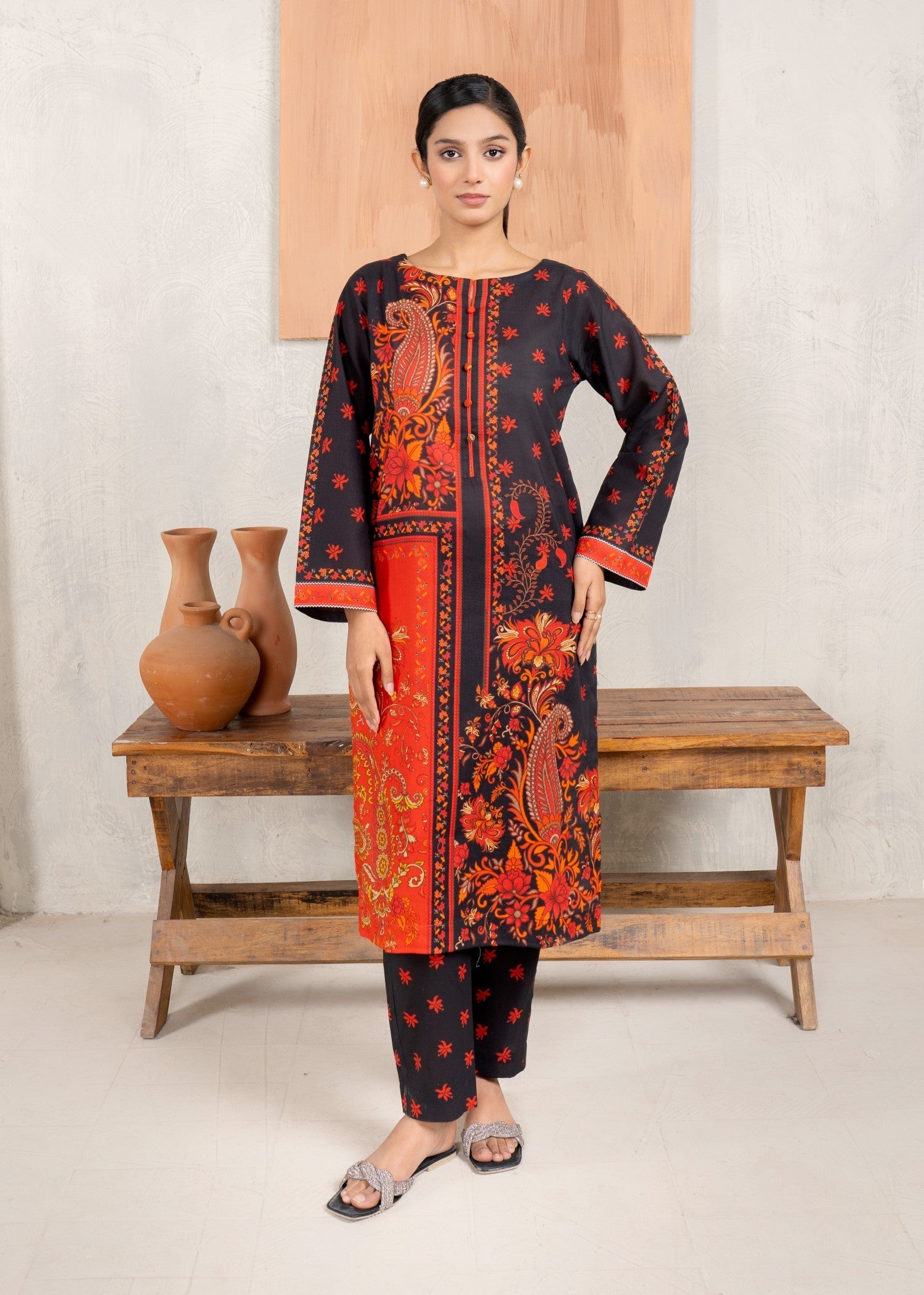 Ahlam By Safa Textile Izhaar Co Ord Set Women 2pcs