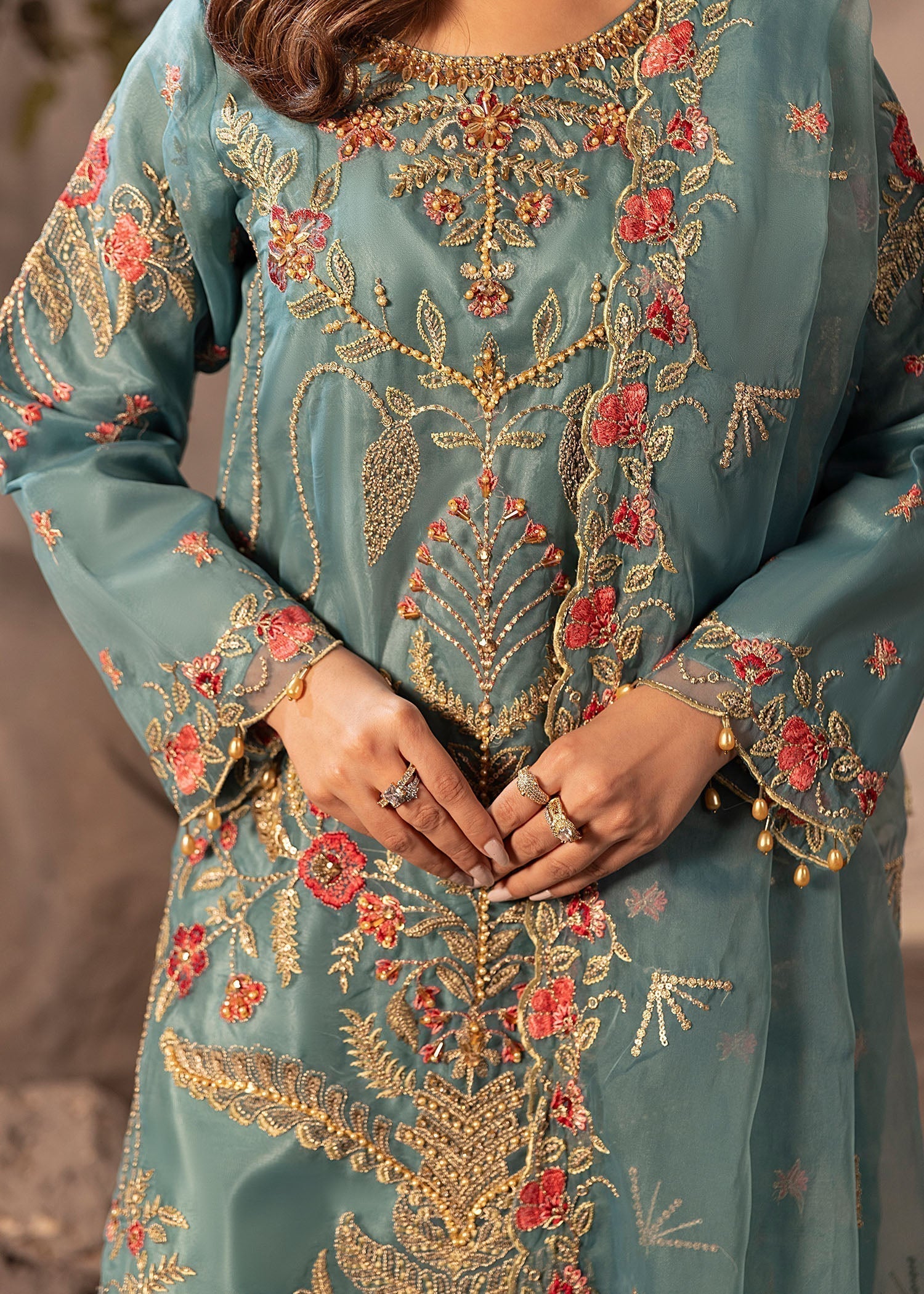 Diara Couture RAFIA UA 05 AQUA Women 3pcs