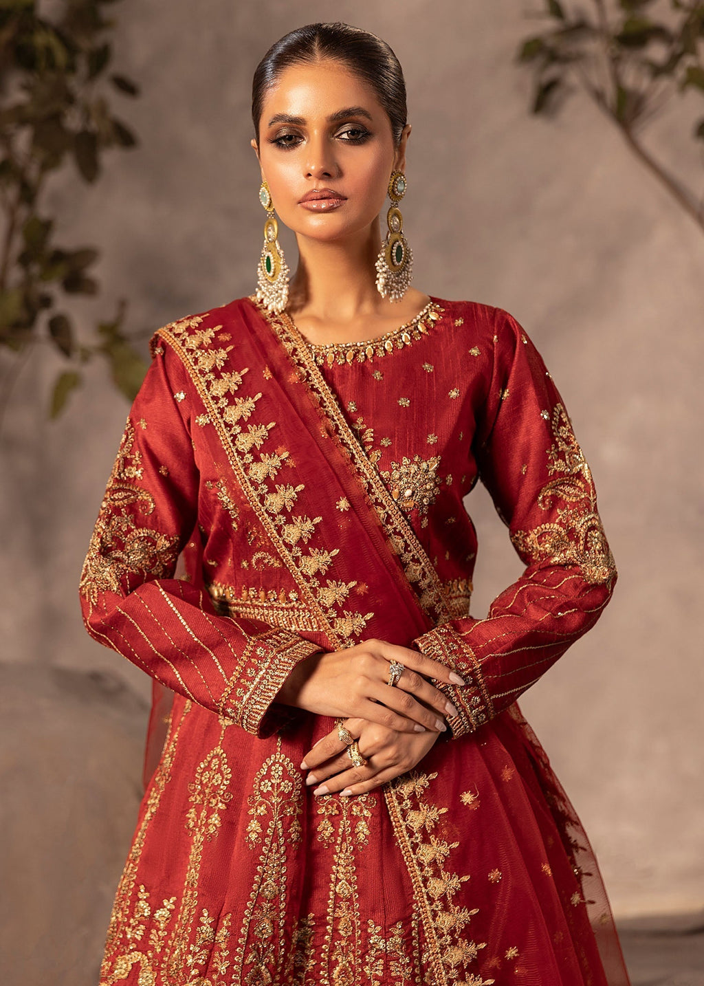 Diara Couture ZARIFA UA 07 MAROON Women 3pcs