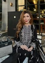 The Turkish Wear Black Monochrome Set Women 3pcs