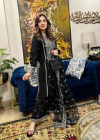 The Turkish Wear Black Monochrome Set Women 3pcs