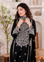 The Turkish Wear Black Monochrome Set Women 3pcs