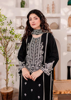 The Turkish Wear Black Monochrome Set Women 3pcs
