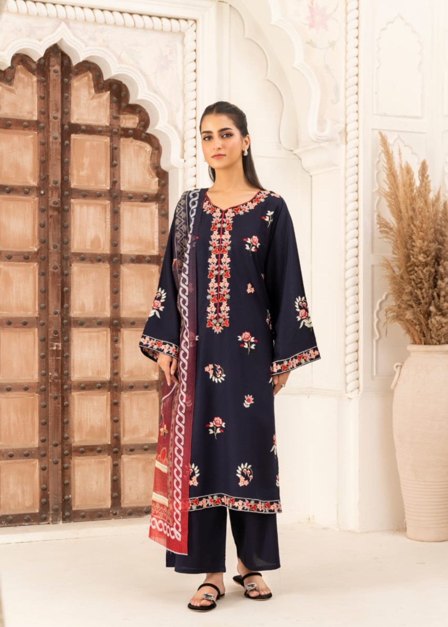 Gulposh LAVISH EMBROIDERY (STITCHED ) Women 3pcs
