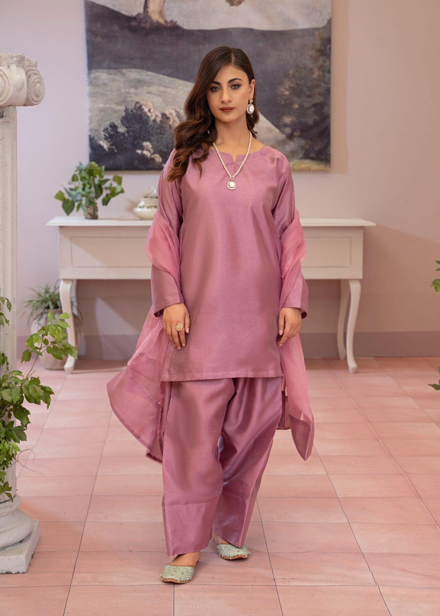 Momin Online farshi shalwar 008 Women 3pcs