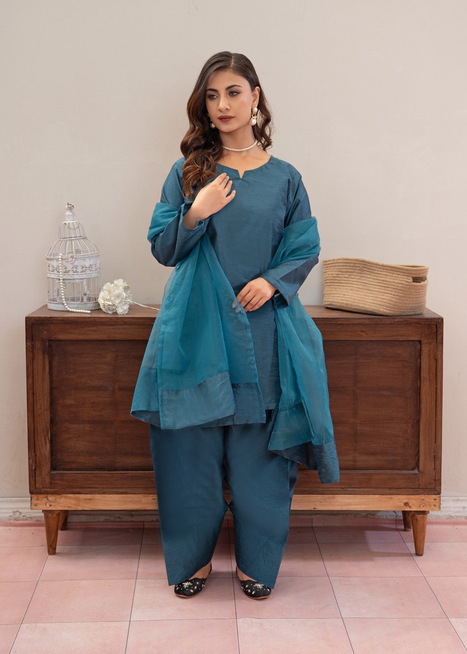 Momin Online farshi shalwar 010 Women 3pcs