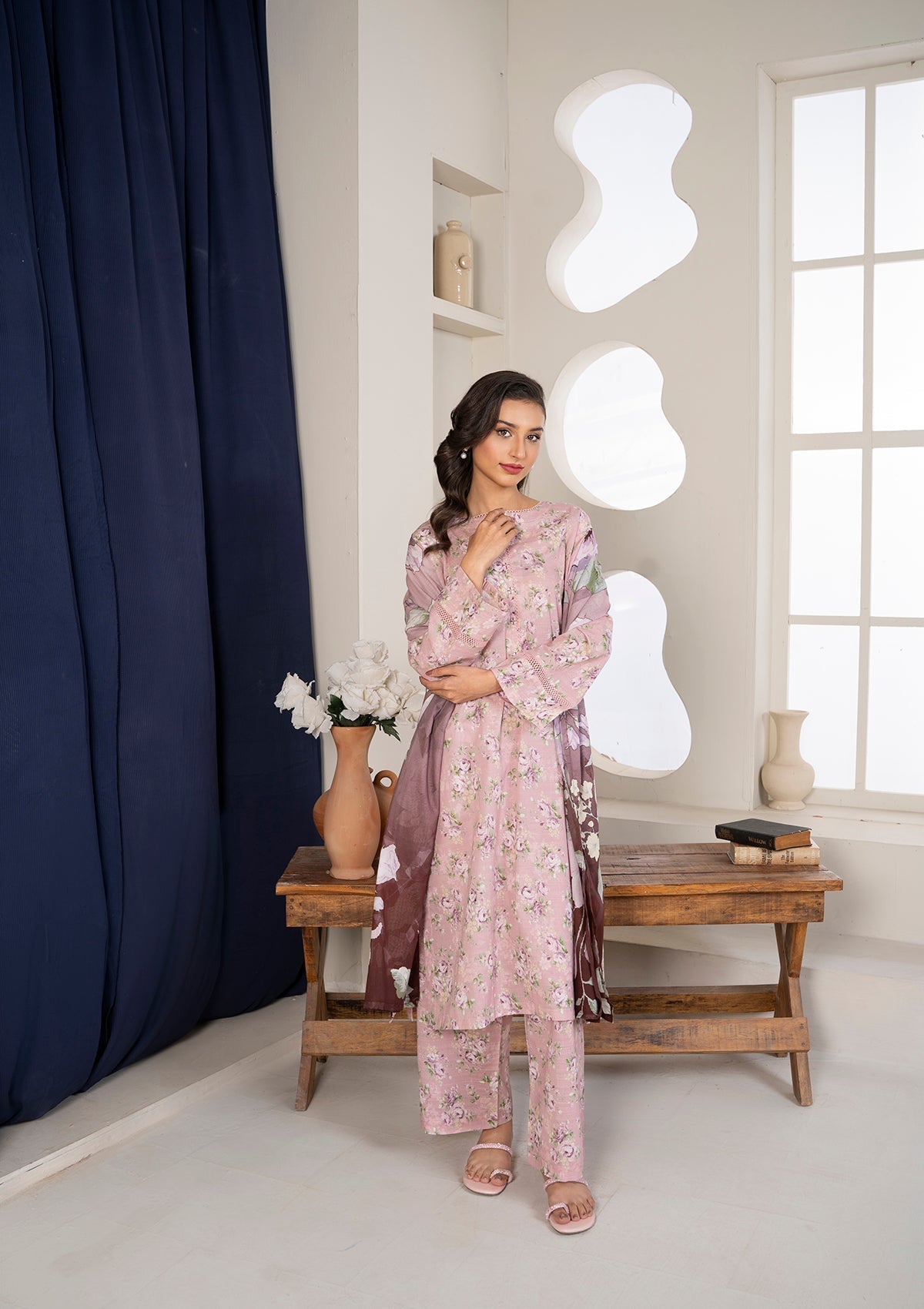 Bin Tayyab (BT006041 LPK) Women 3pcs