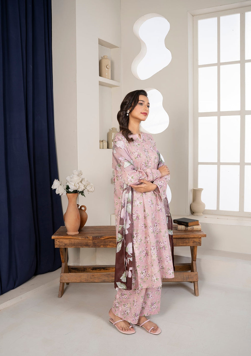 Bin Tayyab (BT006041 LPK) Women 3pcs