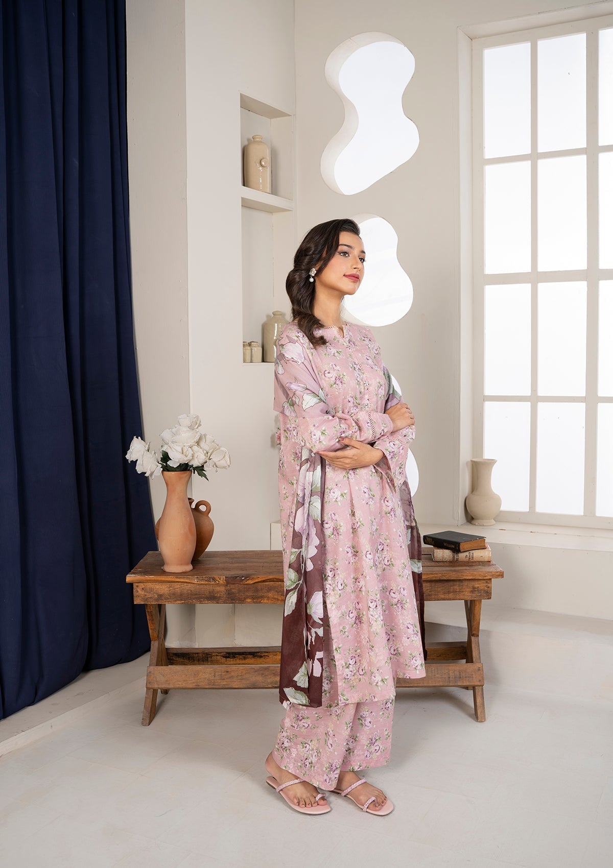 Bin Tayyab (BT006041 LPK) Women 3pcs