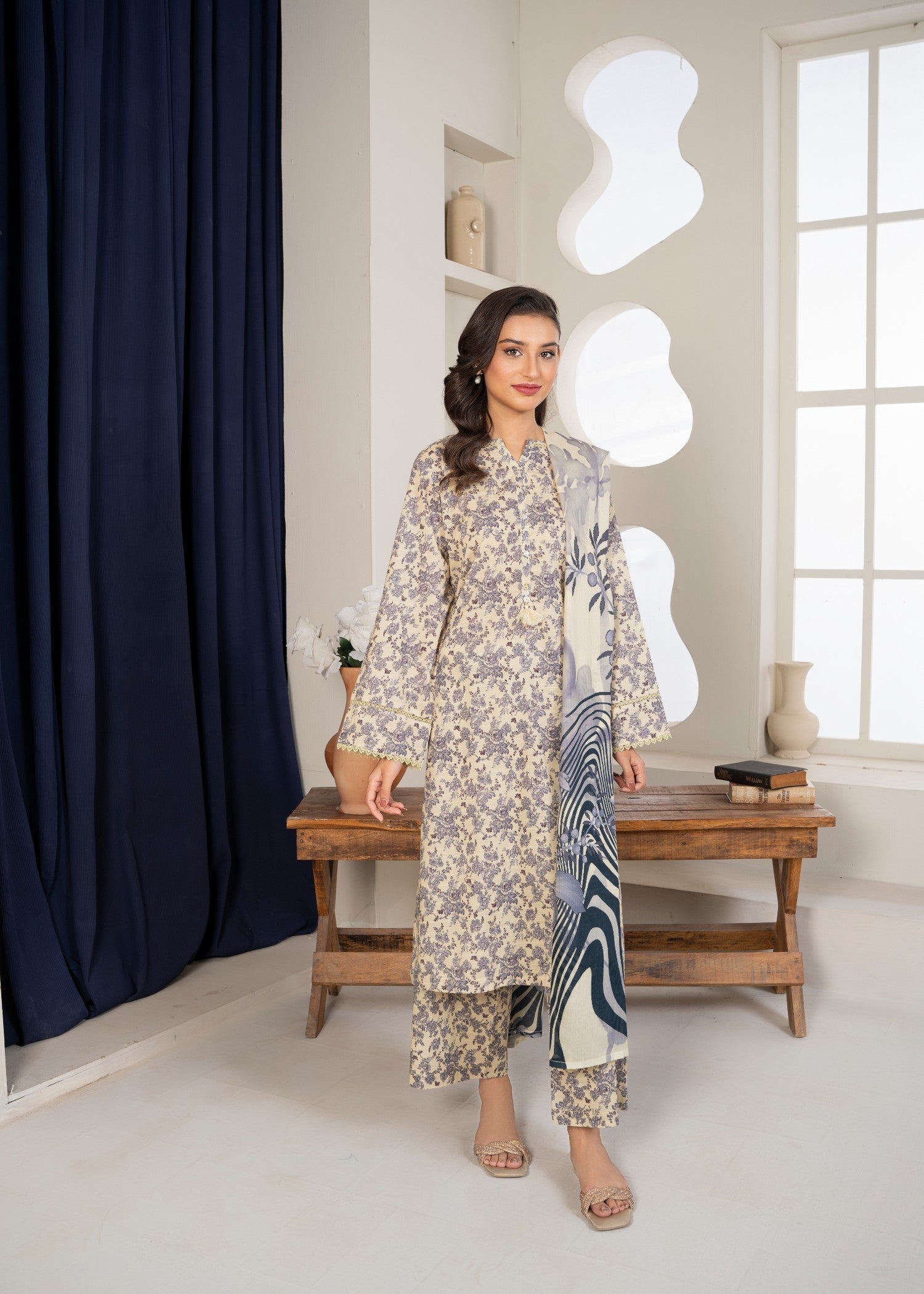 Bin Tayyab (BT006140 LPT) Women 3pcs