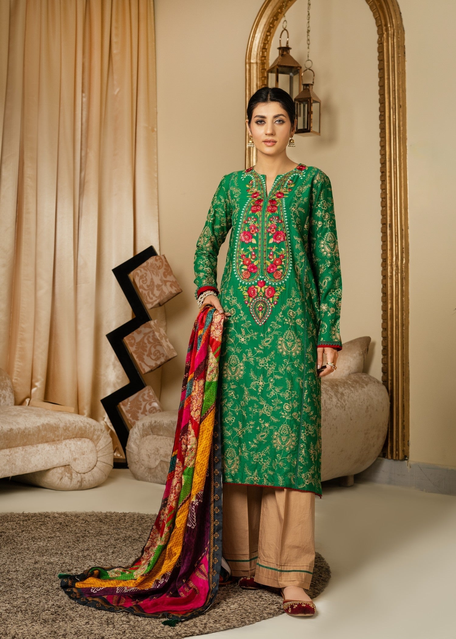 Aayra Garden Deep Women 3pcs