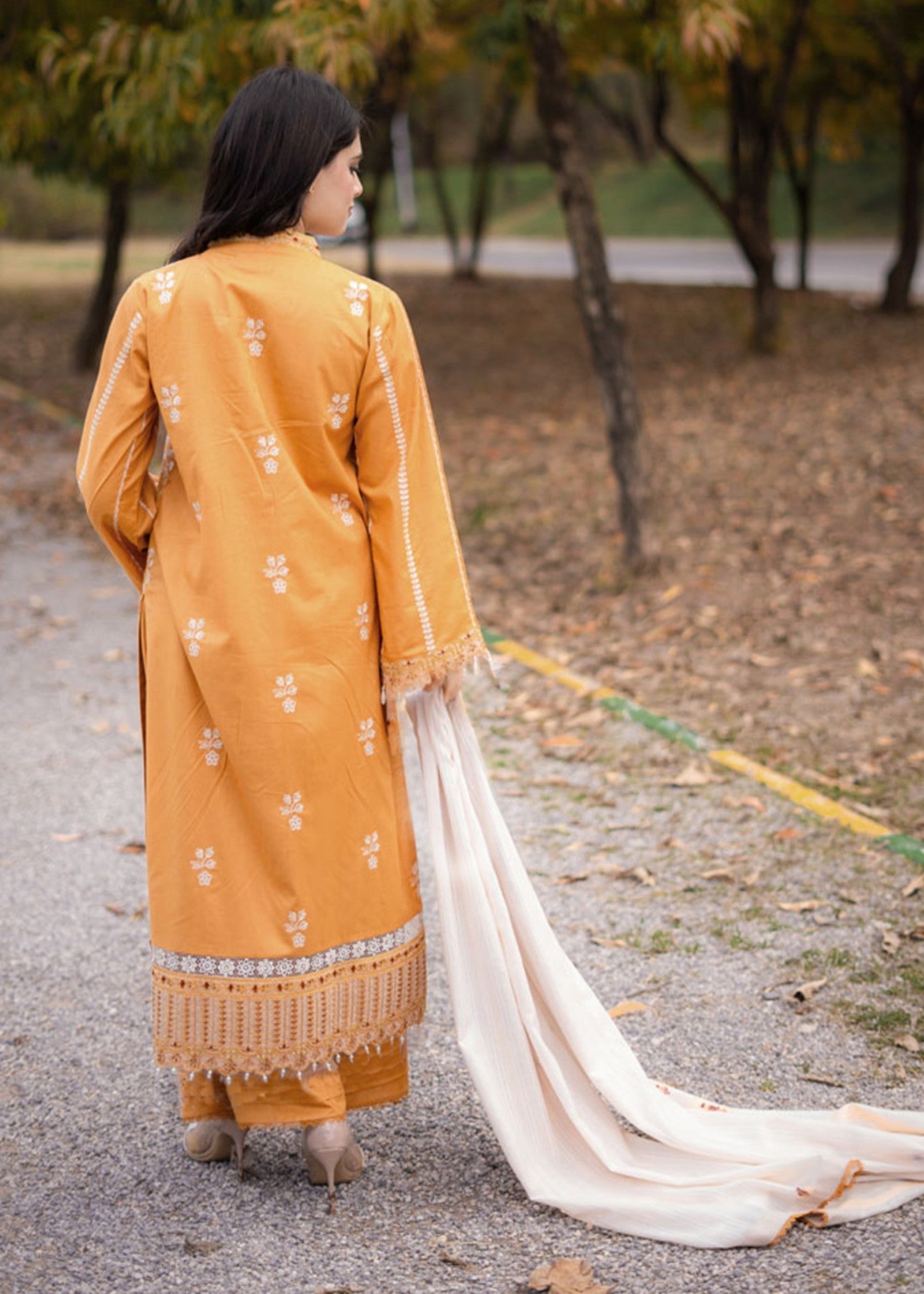 Libaas By Umairnawaz LN 08 MUSTRAD Women 3pcs