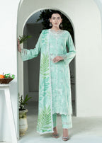 Libaas By Umairnawaz LNF 01 AQUA Women 3pcs