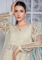 Ridah Naeem Ivory Fusion Women 2pcs