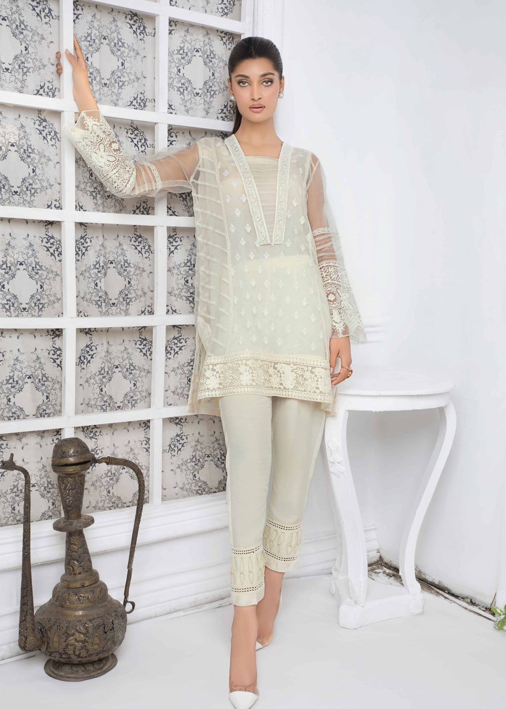 Ridah Naeem Pearl Elegance Women 2pcs