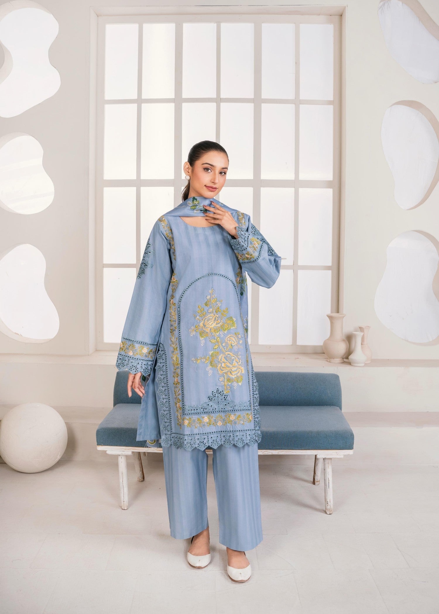 Fatima Noor’S Collections Bi 004 2 Women 3pcs