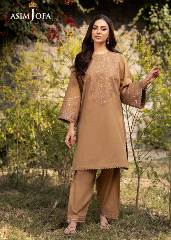 Asim Jofa AJPB 104 EMBROIDERED JACQUARD Women 2pcs
